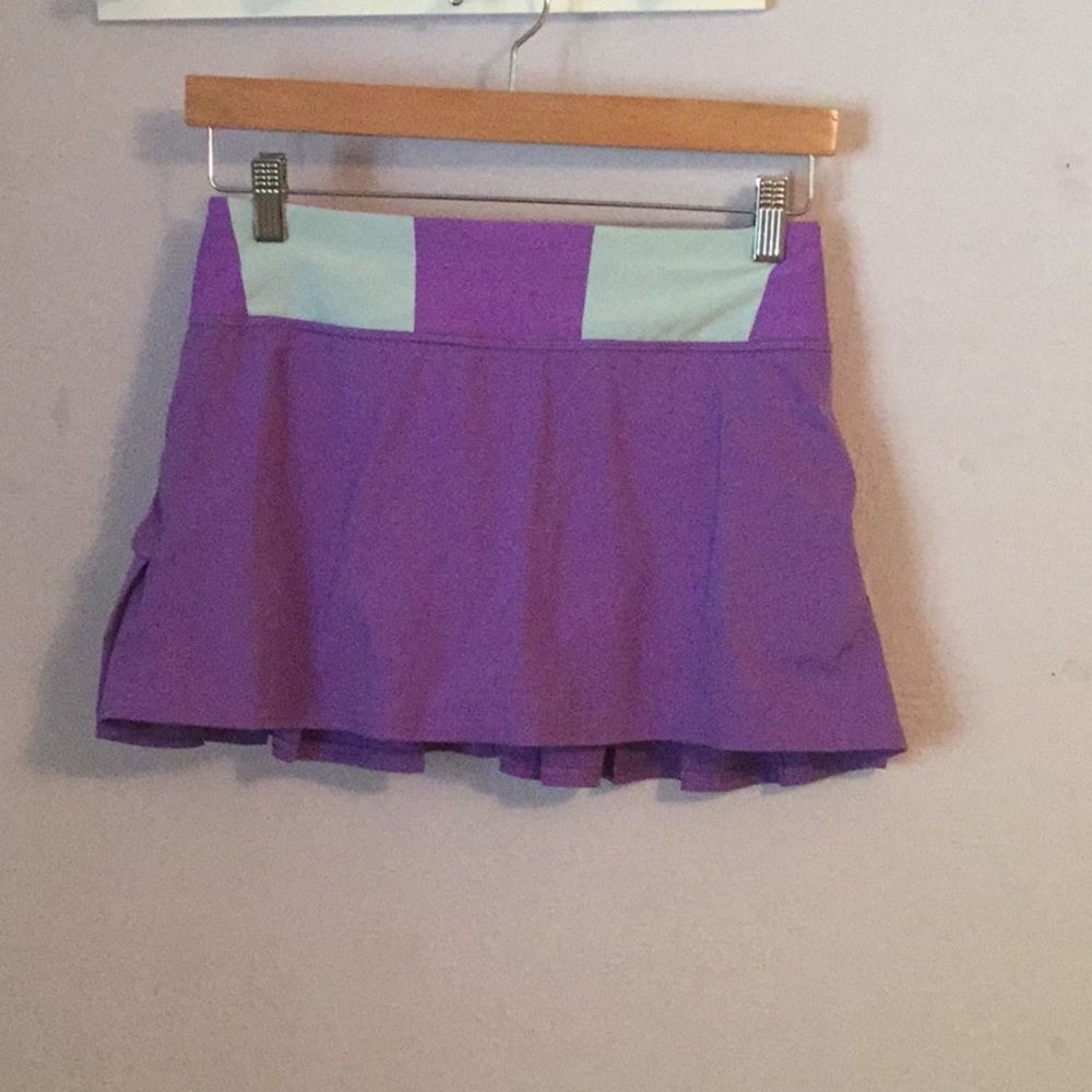 Lululemon Purple Tennis Skort